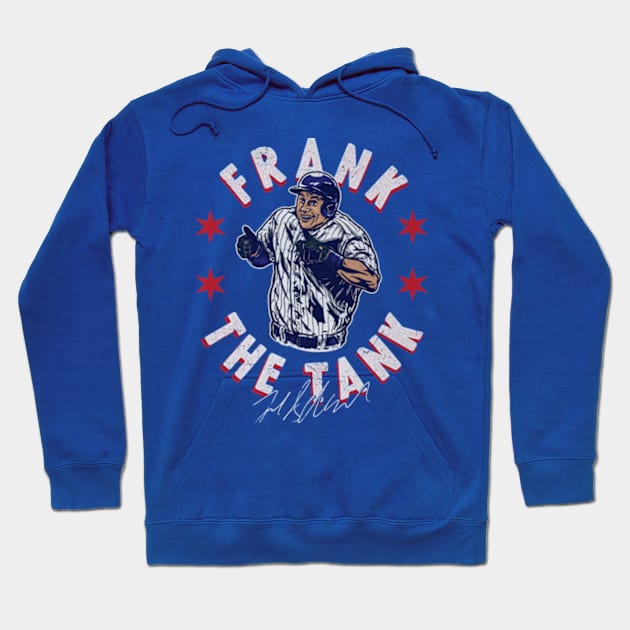 Frank Schwindel Chicago C Frank The Tank Hoodie by danlintonpro